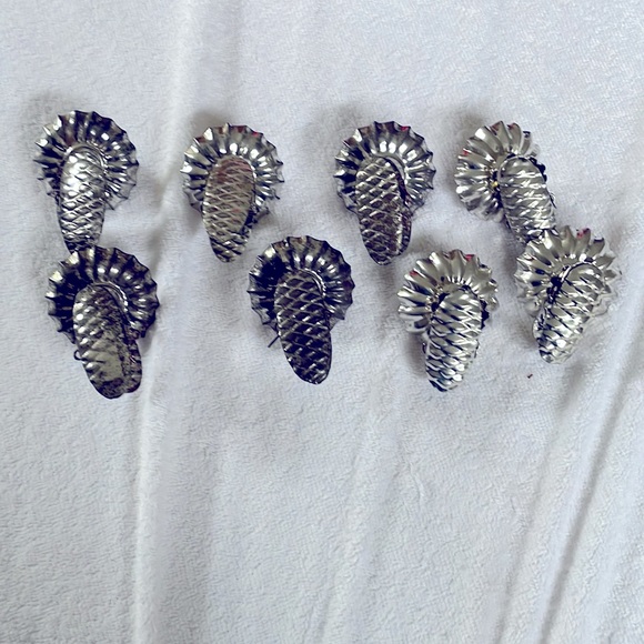 Vintage clip candle holders - Picture 2 of 2